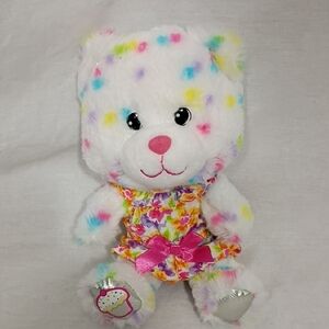 EUC Build A Bear Plush Small Fry Cupcake Sprinkles Bear Cupcake Foot Retired